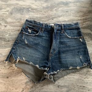 Abercrombie & Fitch High Rise Mom Short- Curve Love Size 28